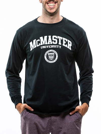 Mcmaster Circle Crest Long Sleeve Shirt  - #7838575