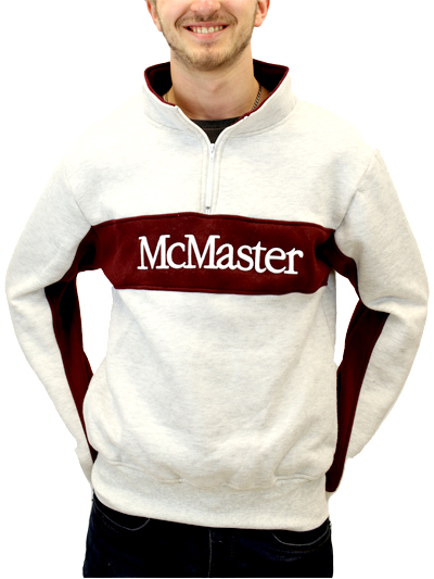 McMaster Puff Embroidered 1/4 Zip Sweatshirt  - #7858746