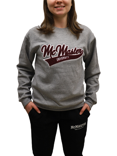 McMaster University Chenille Crewneck Sweatshirt  - #7917704