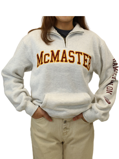 McMaster Hamilton 1/4 Zip Sweatshirt - #7858513