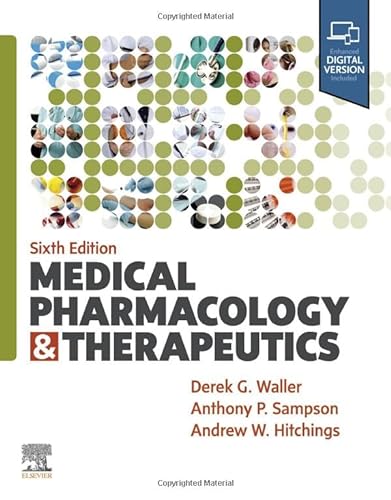 MEDICAL PHARMACOLOGY AND THERAPEUTICS, by WALLER, D